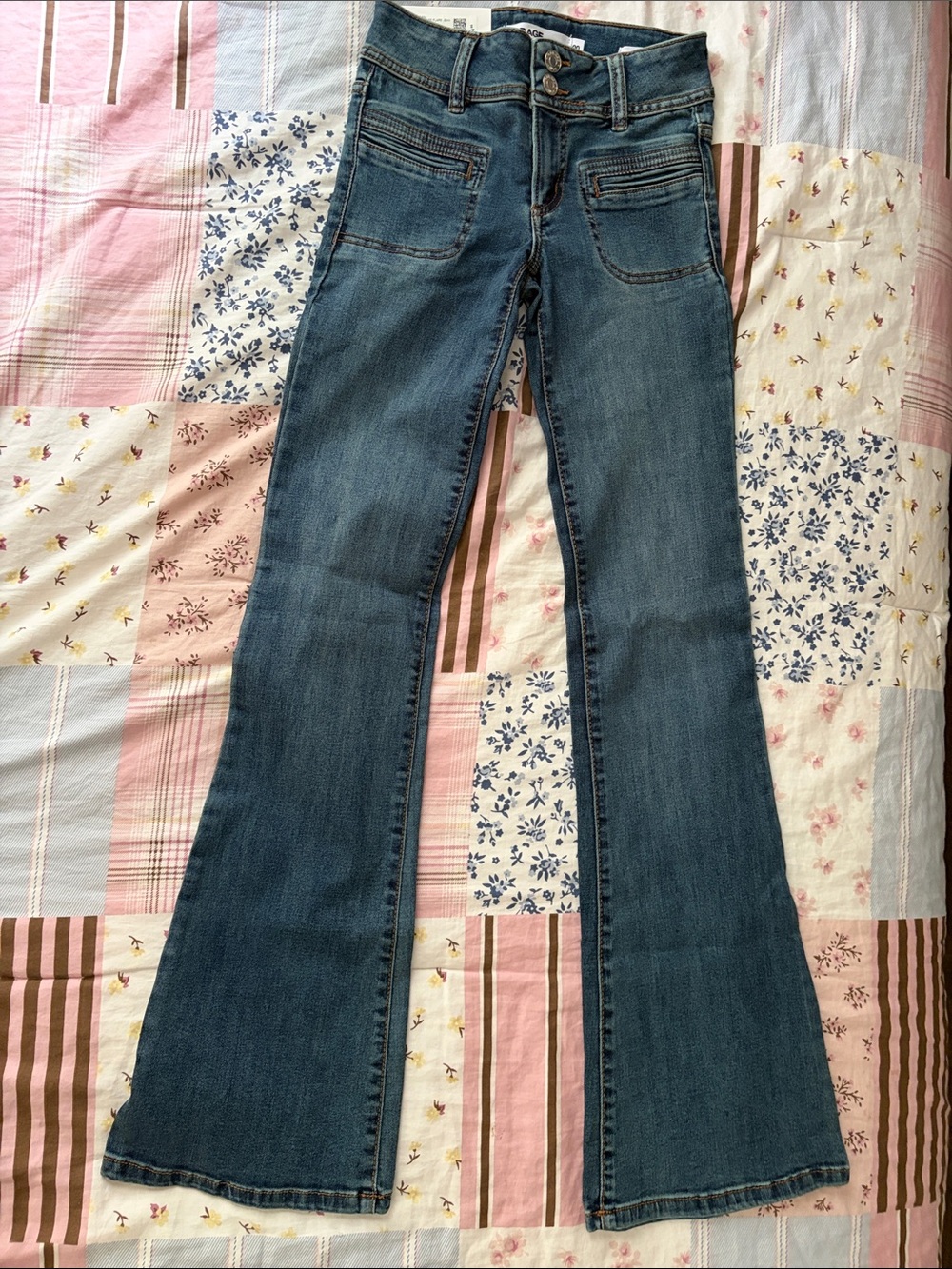 Garage Women's Medium Blue Flare Jeans